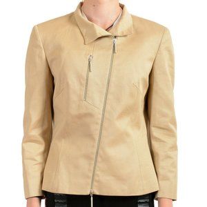 Exte Collezione Women's Beige Blazer Jacket